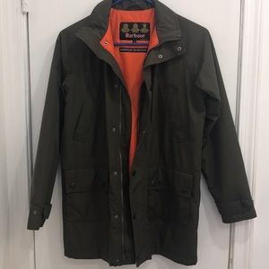 Barbour boys raincoat size L